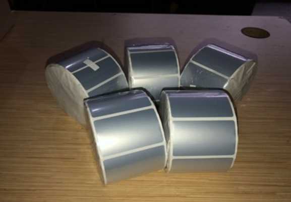 亮銀PET標(biāo)簽，蘇州某公司采購